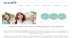 Desktop Screenshot of ankarblom.se
